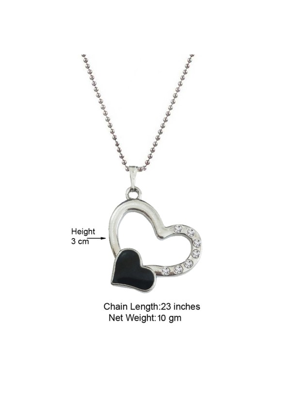 Valentines Special Lover Heart Pendant by Menjewell 